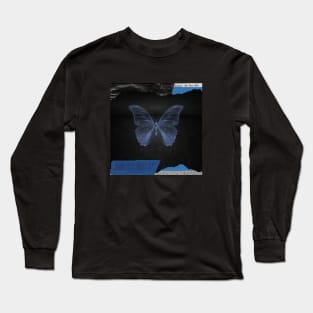 Blue butterfly Long Sleeve T-Shirt